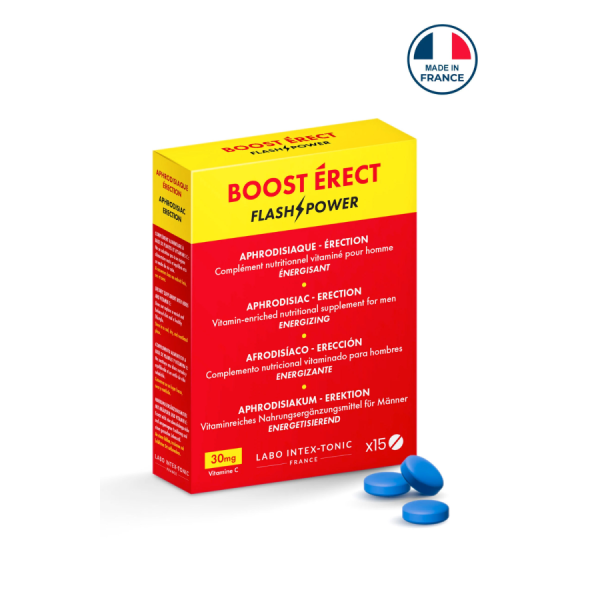 Stimulant homme Boost Erect 15 comprimés 